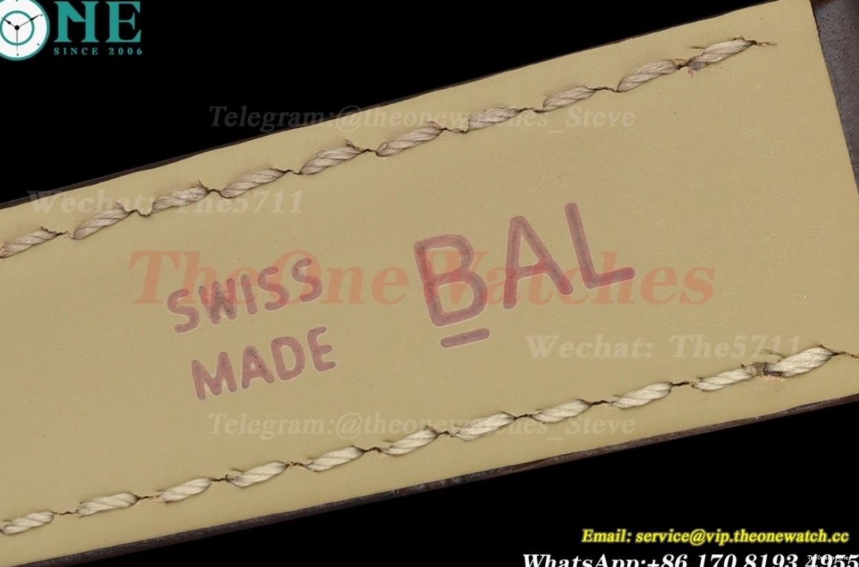 F1F Tank White Louis LE Brown RG 22mm Dial Quartz 0114